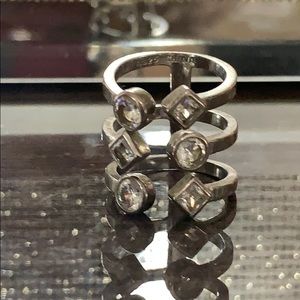 sterling silver 925 midi ring